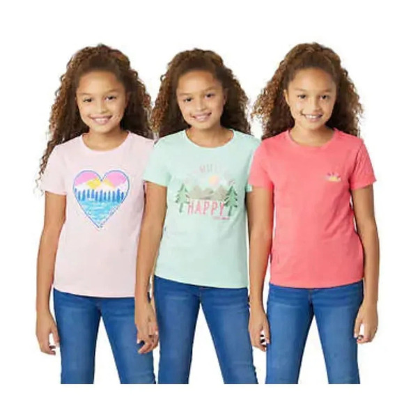 Eddie Bauer Youth 3-pack Tee short sleeve - Picture 1 of 6